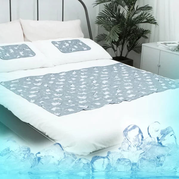 폴라베어 쿨매트 쿨젤매트 냉각 매트 여름 패드 더블세트