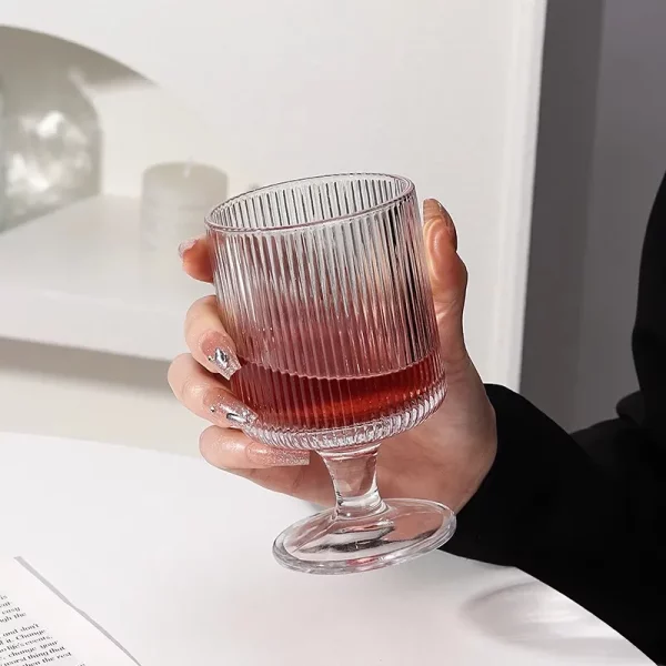 프리미엄 유리 컵 세트 와인 잔 하이볼 컵 가정용 Drinkware 커피 컵 Sober Drunk 용 경량 유리