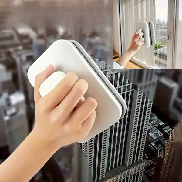 가정용 편안한 휴대용 유리 클리너 빌딩 강력한 자기 창 클리너 양면 긁기 및 청소 창 도구