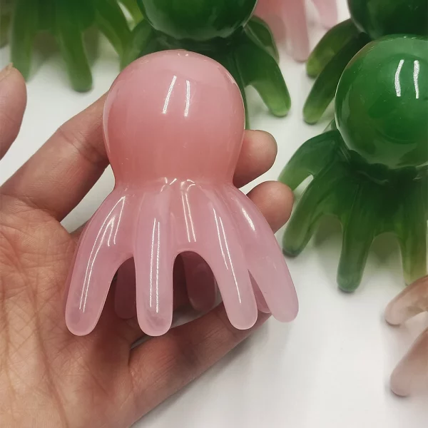 1PC 수지 마사지 빗 자오선 긁기 두피 마사지 브러시 침술 스파 GuaSha 마사지 빗 릴리프 Massag 휴식 도구