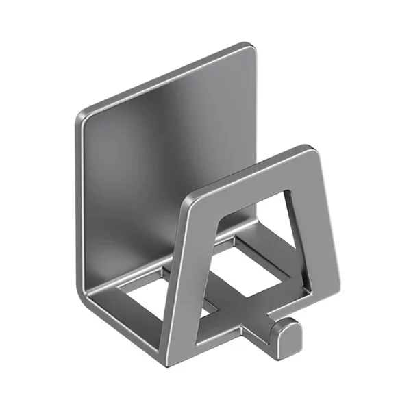 2pcs 주방 스폰지 홀더 싱크 스폰지 배수 건조 랙 냄비 커버 랙 자기 접착제 스토리지 홀더 주방 주최자