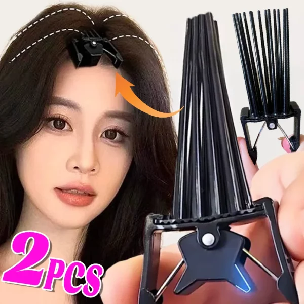 1/2pcs 푹신한 머리핀 여성 컬링 뿌리 컬링 고정 모양 클립 남자 볼륨 머리 클립 Bangs High Skull Artifact Easy-Use