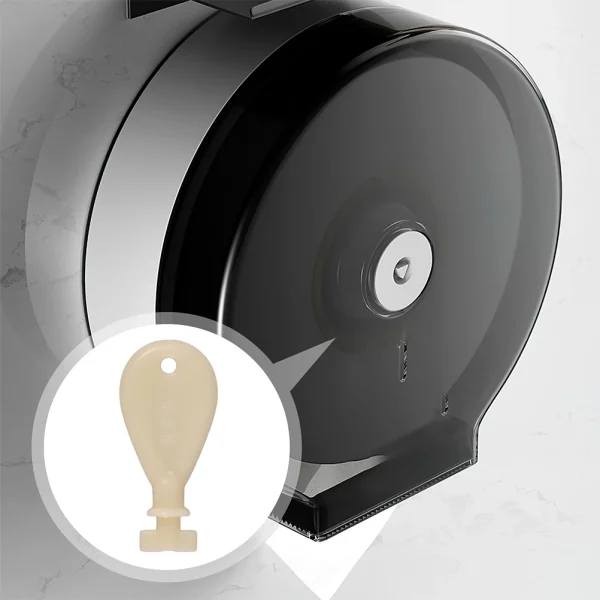 3Pcs 화장지 디스펜서 키 종이 타월 디스펜서 키 교체 롤 종이 디스펜서 범용 수건 상업 키