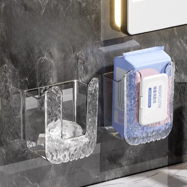 펀칭 없음 욕실 하드웨어 거꾸로 보관함 티슈 화장지 홀더 액세서리 행거 품목 하드웨어 고정 장치 홈