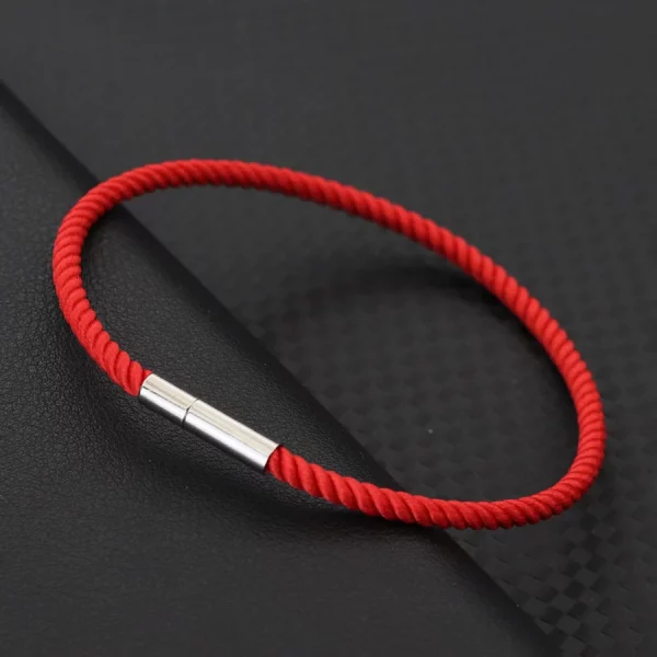 7 스타일 행운 붉은 스레드 팔찌 남자 여자 학년 패브릭 3mm 얇은 문자열 Braclet 결혼 선물 우정 Braslet Pulsera Roja