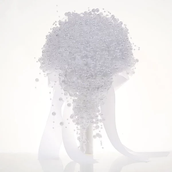 귀여운 진주 웨딩용품, 신부부케, 한국식 신부 들러리 웨딩부케