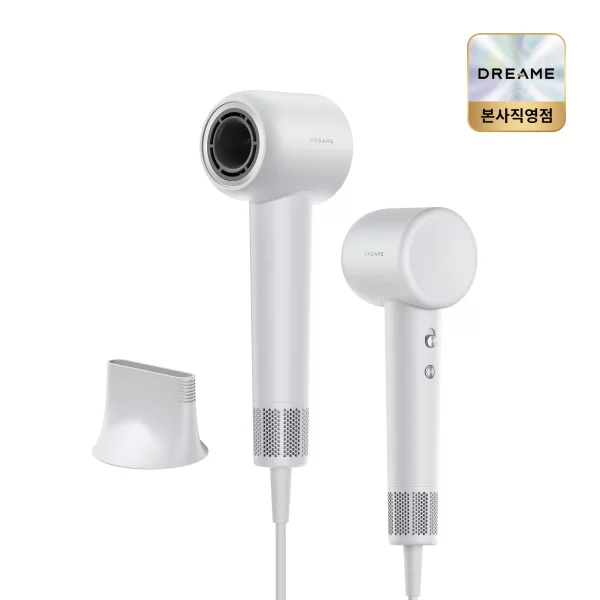 [한국버전 국내배송] Dreame Hair Gleam High-Speed Hair Dryer 드리미 3분 쾌속 드라이,2단계 속도 조정, 모발 손상 보호