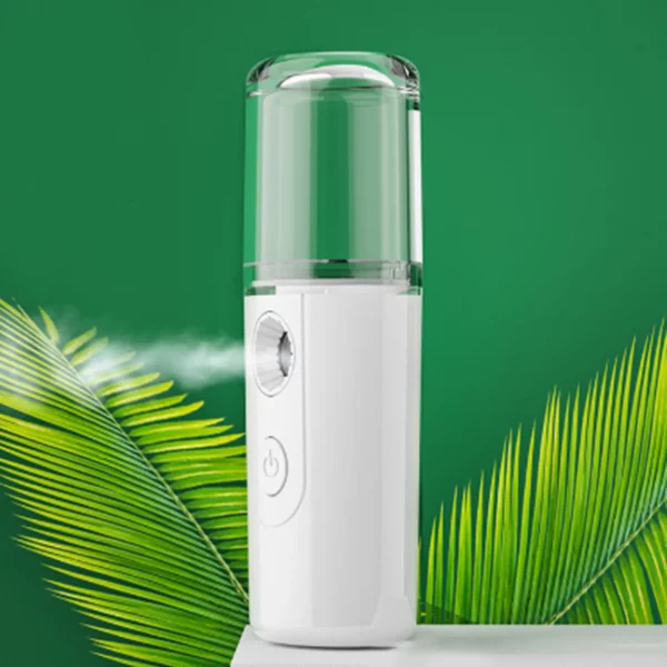 미니 휴대용 얼굴 가습기 휴대용 나노 스프레이 수분 공급 장치 USB 충전 ABS 하우징